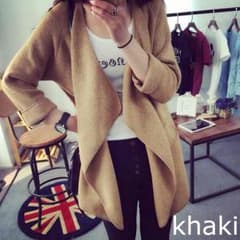 さゆ様専用 ロングコート キャメル フリー ニット カーディガンのサムネイル