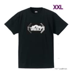 스타 워즈 타이 파이터 로고 T 셔츠 블랙 XXL 신품 미개봉품
