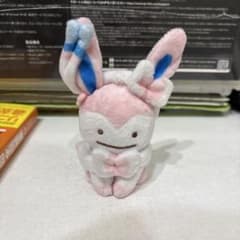 へんしん！メタモン ニンフィア マスコット ぬいぐるみ キーホルダー