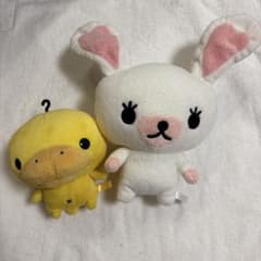 うさぎのモフィ　かものはしかも　ぬいぐるみセットのサムネイル