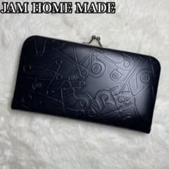 JAM  MADE がま口 長財布 ジャムホームメイド JAM HOME MADE ジャムホームメイド がま口 長財布 クリップ柄 - メルカリ