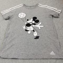 adidas ミッキーマウス Tシャツ J150 グレーのサムネイル