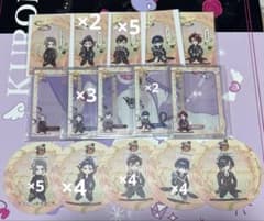 刀剣乱舞 アニカフェ アニメイトカフェ 箔押しカード 硬質ケース コースターのサムネイル