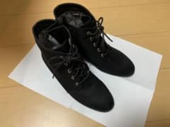 ゴアテックスショートブーツ☆リバティハウス☆黒24cmのサムネイル