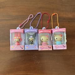 サンリオキャラクターズ ミニチュアキーホルダー 4種セットのサムネイル