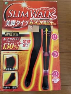 訳あり　SLIM WALK 美脚タイツ あったか満足+ M-Lのサムネイル