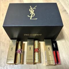新品未使用】Yves Saint Laurent リップ/口紅 3本セット赤系 - メルカリ