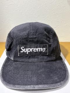 Supreme コーデュロイ キャンプキャップ ブラックのサムネイル