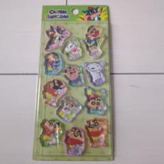 Crayon Shin-chan Puffy Clear Decorative Stickers