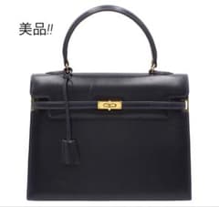 T2331 美品 モラビト スカラ 28 レザー トップハンドル ハンドバッグ 