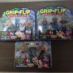 プロレス フィギュア WCW Grip 'N Flip 3セット(6体)未開封 プロレス フィギュア WCW Grip 'N Flip 3セット(6体)未開封 - メルカリ