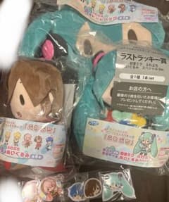 セガラッキーくじ ふわぷち 初音ミク A B賞 D賞 E賞 ラスト