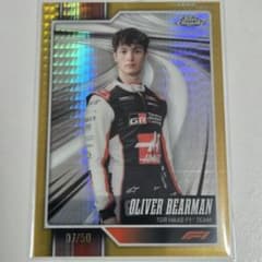OLIVER BEARMAN 2026 TOPPS CHROME F1のサムネイル