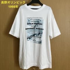 希少 長野オリンピック ジャンプ ラージヒル メダル獲得記念 T