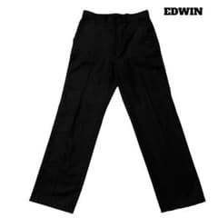 EDWIN スラックス ダークブラウン センタープレスのサムネイル