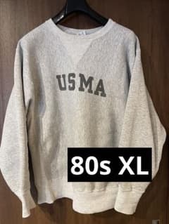 80s チャンピオン リバースウィーブUSMA グレー スウェット XL - メルカリ