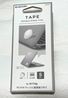 未使用　AirTag ELECOM AT-WT5 両面テープ 5枚入りのサムネイル