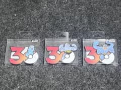 Pokémon 30th Anniversary Magnet Set (3 types): Machop, Machoke, Machamp