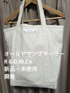R&D.M. Co ホワイト トートバッグ 新品・未使用 廃番 - メルカリ