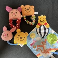 くまのプーさん ラトル・布おもちゃセット　バラ売りOKのサムネイル