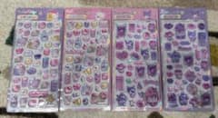 正規品　サンリオキャラクター ドロップシール 4枚セットのサムネイル