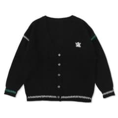 9090 カーディガン　黒のサムネイル