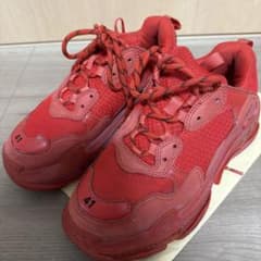 BALENCIAGA Triple S レッド 41のサムネイル