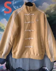 中国限定 アディダス 蛇年トラック スエード ジャケット イエロー S