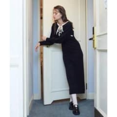ニットワンピースアンドボレロセットのサムネイル