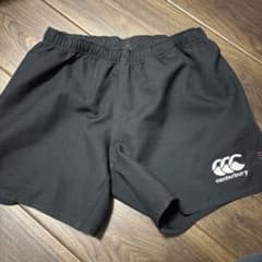 canterbury 黒 ラガーパンツ L - メルカリ