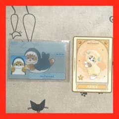 モフサンド mofusand　購入特典ノベルティ　カードケース　さめにゃんのサムネイル