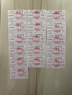 一畑山薬師寺御霊泉16枚　奇跡の温泉霊泉 利用券 26.7.15のサムネイル