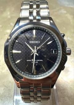 【電波ソーラー、美品】SEIKO　セイコー　ドルチェ　　チタン　SADZ061 電波ソーラー、美品】SEIKO セイコー ドルチェ チタン SADZ061 - メルカリ
