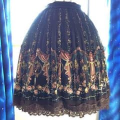 新品同様 axes femme キャンドルメッセージスカートのサムネイル