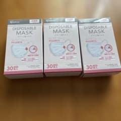 IRIS healthcare 小さめサイズ マスク 30枚入 3箱セットのサムネイル