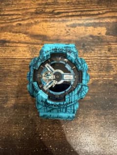最終値下げ】 G-SHOCK GA-110SL-3AJF ブルー - メルカリ