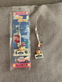 ハローキティ ストラップ ハワイ　京大　ご当地キティ　根付け　シャープペン ハローキティ ストラップ ハワイ 京大 ご当地キティ 根付け シャープ