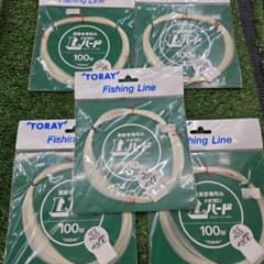 TORAY トヨフロン Lハード 2.0号 100m 5個セット - メルカリ