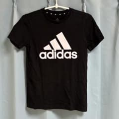 adidas キッズ Tシャツ ブラックのサムネイル