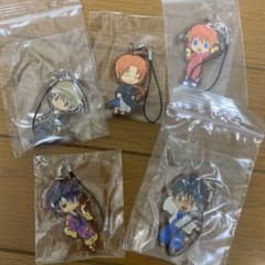 銀魂ラバーストラップ 5種セット - メルカリ