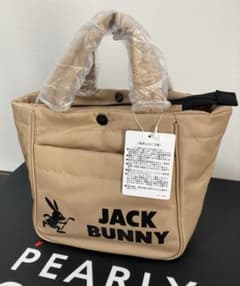 新品 パーリーゲイツ ジャックバニー カートバッグ ベージュ 男女兼用