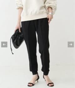 Spick and Span ジョーゼットジョガーパンツのサムネイル