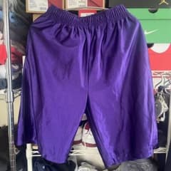 バスケットボールパンツ 紫と黄色のサムネイル