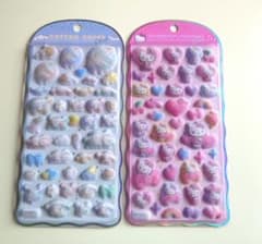 コットンパフィーシール　シナモロール ハローキティ シールセット　正規品