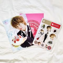 非売品】佐藤健 20歳誕生日イベント クリアファイル・ステッカーセット