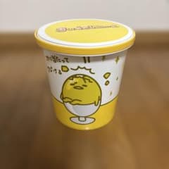 ぐでたま フタ付き 物入れ ラウンドボックス 2個セットのサムネイル