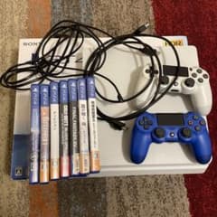PS4 グレイシャー・ホワイト 500GB CUH-2100AB02のサムネイル
