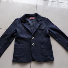 hakka kids ジャケット 120cm ネイビーのサムネイル