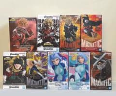 ヒロアカフィギュア9個セット MAXIMATIC爆豪勝己 相澤消太 波動ねじれ