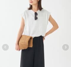 plage リネン混フレンチスリーブ Tシャツ 白 プラージュ 美品 - メルカリ